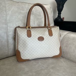 GUCCI | GG Boston Bag | Cream/Tan | White | Authentic